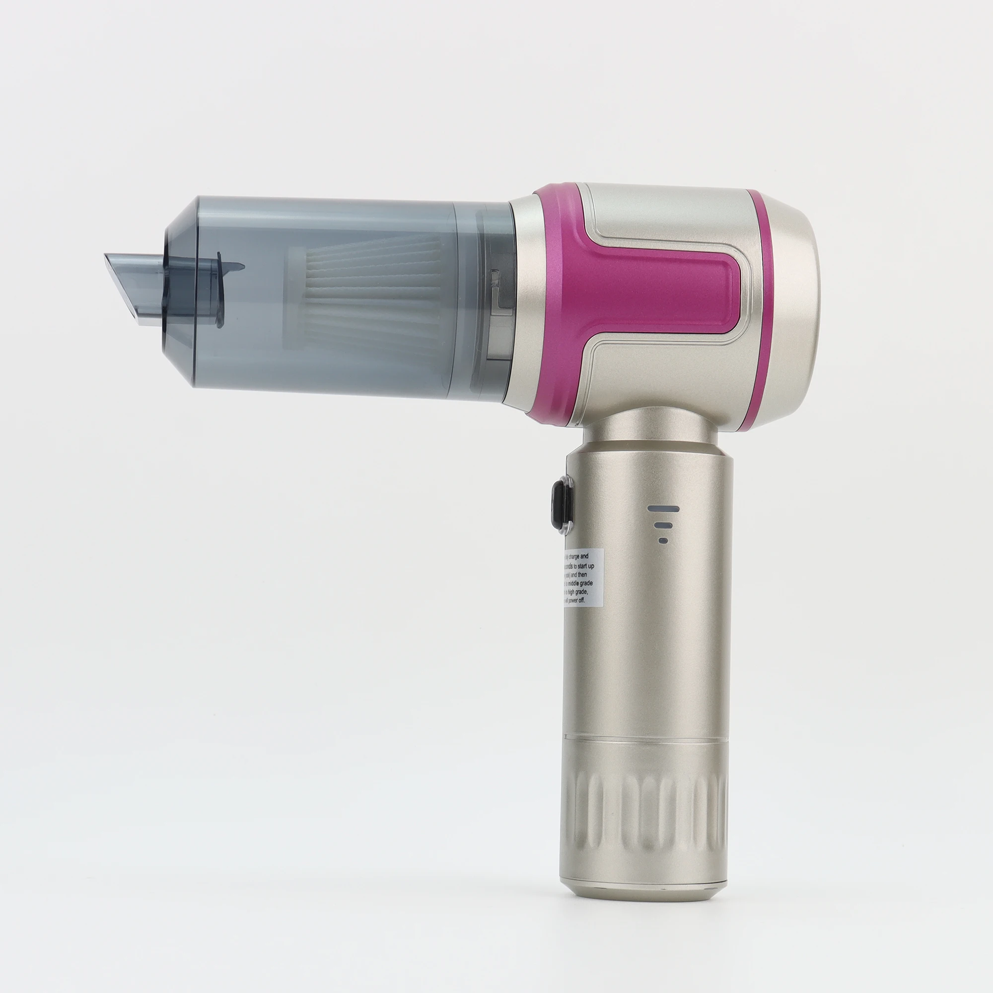 Portable Small Cordless Handheld Vacuum Cleaner Rechargeable 7.4V  HEPA Filter 150PSI Wireless Pump for Car Motorcycle Balls