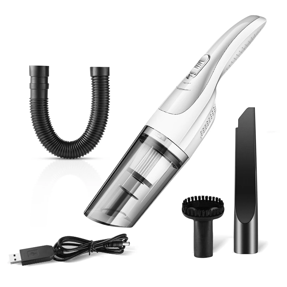 Car Cleaner Vacuum Plastic Portable Handheld Wet And Dry Dual Use Home Vacuum Multifunction Car Cleaner