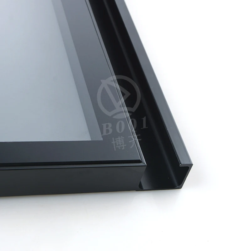 Modern Minimalist Glass Door Aluminum Frame Aluminum profile Narrow Frame Glass Wardrobe Door Frame
