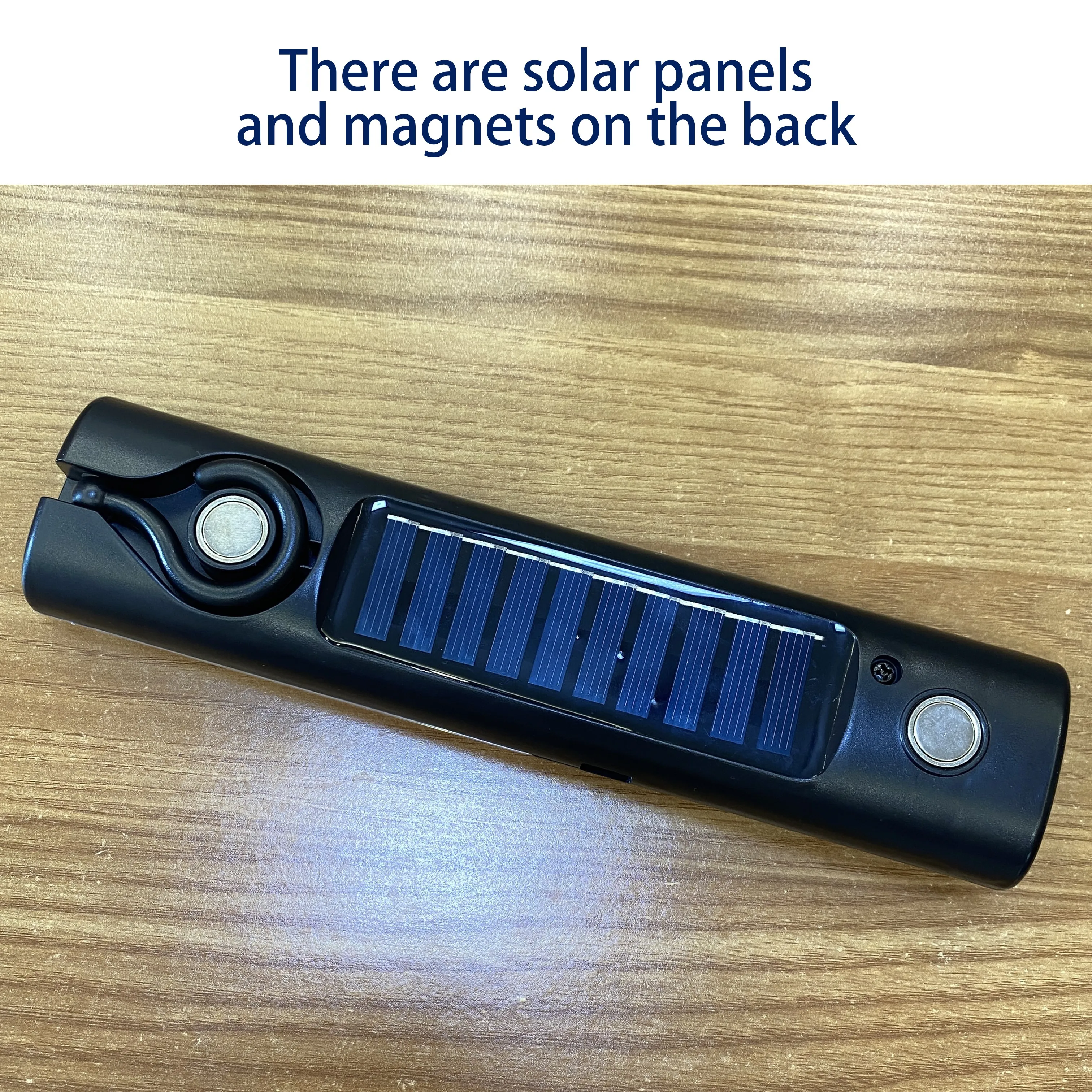 Portable IP65 Waterproof LED Solar Floodlight Emergency Camping & Outdoor Fishing Light Made of Durable Plastic