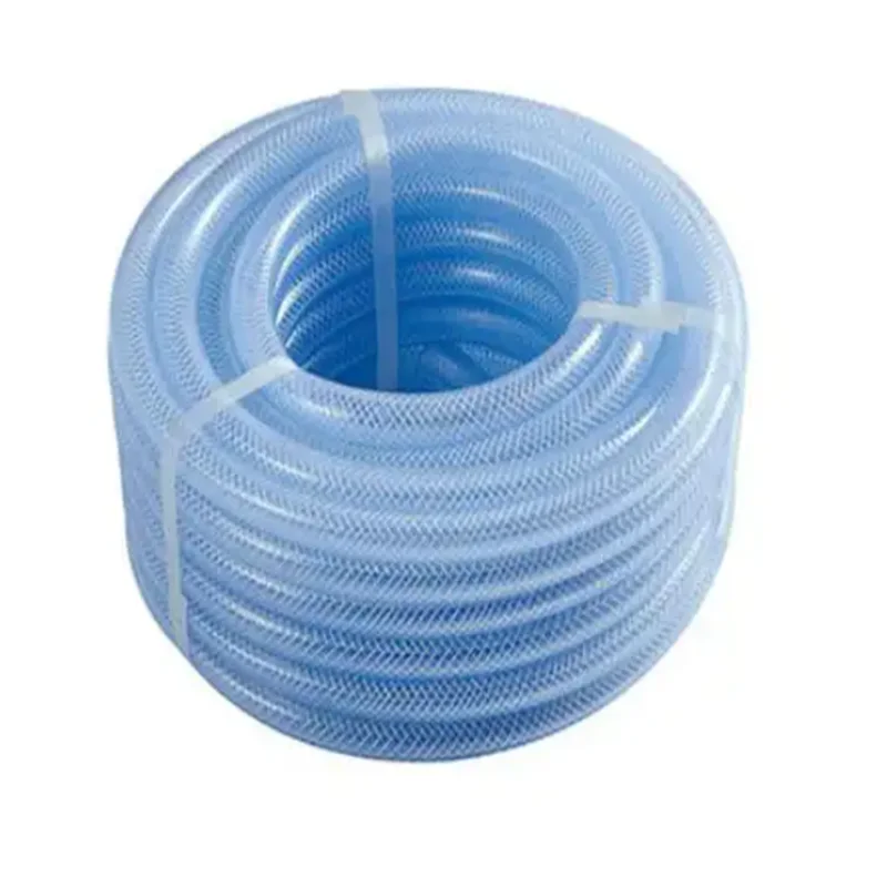 1/2 Inch PVC Flexible Braided Hose Pipe For Watering Garden Irrigation
