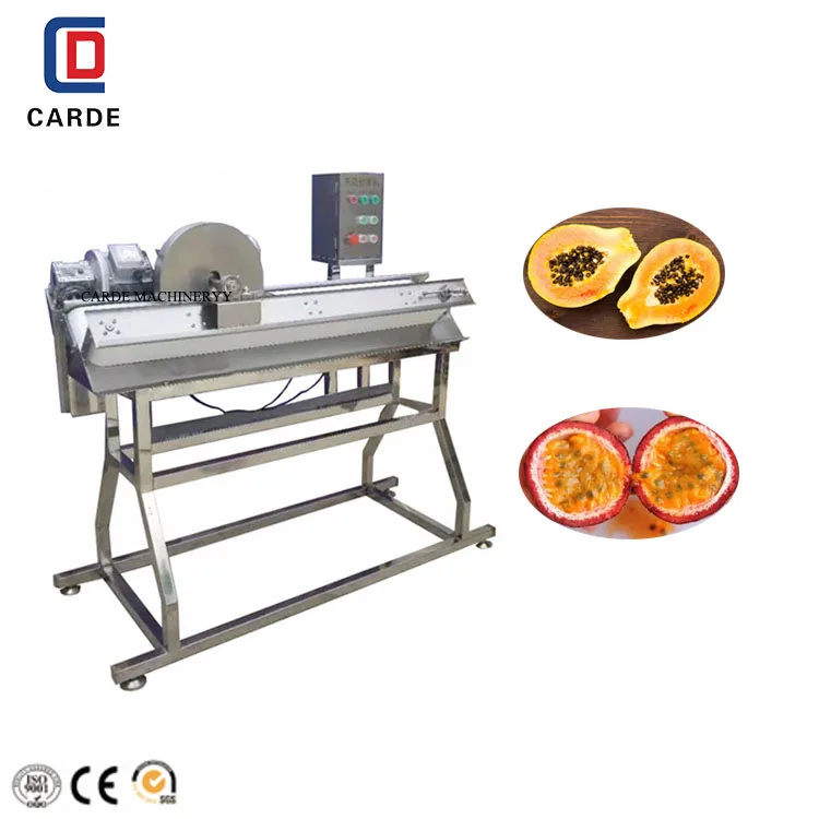 Fruit mango avocado half cutting circle machine papaya half cutting machine