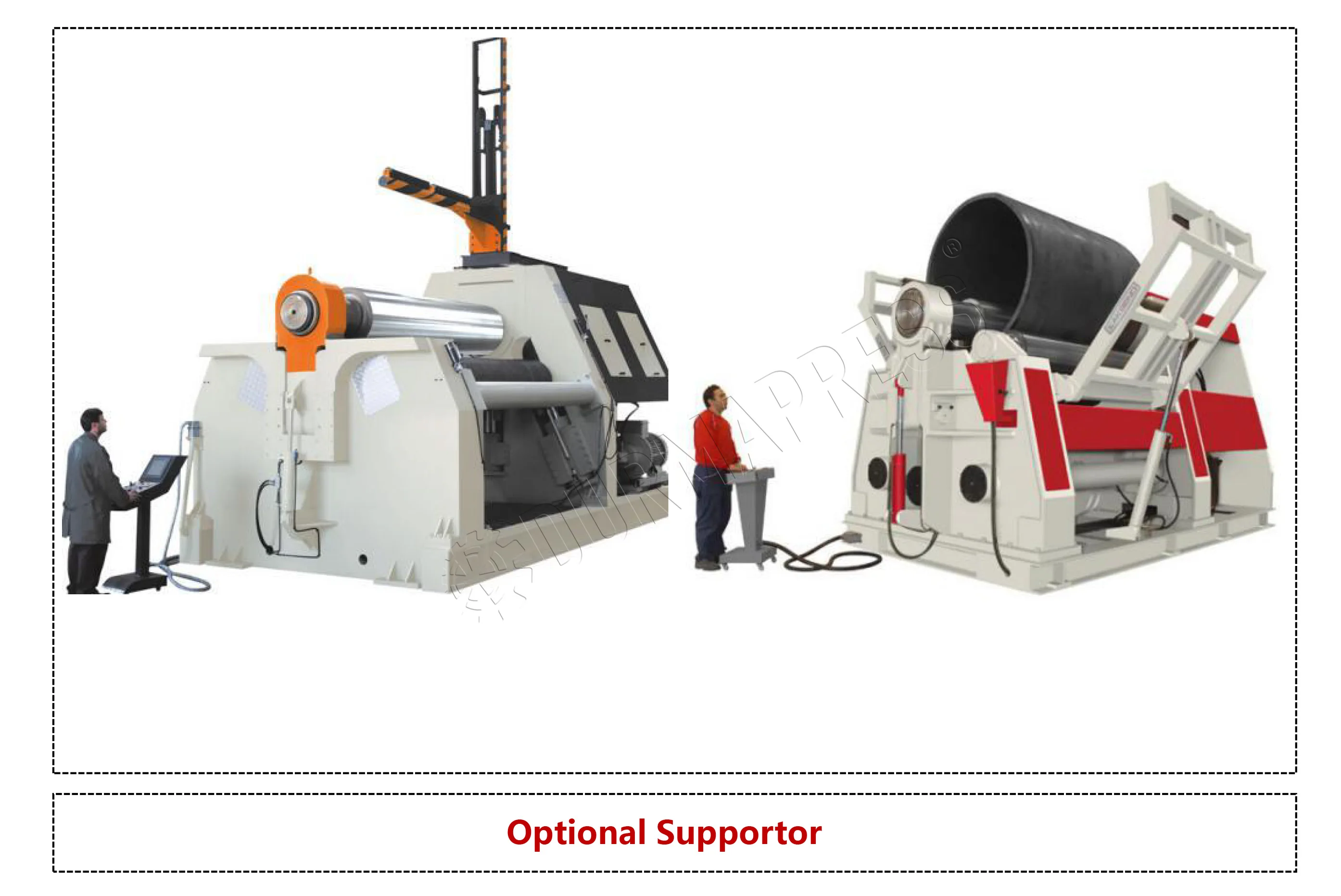 Durmapress W12 8X2000 4 roller plate cnc rolling machine