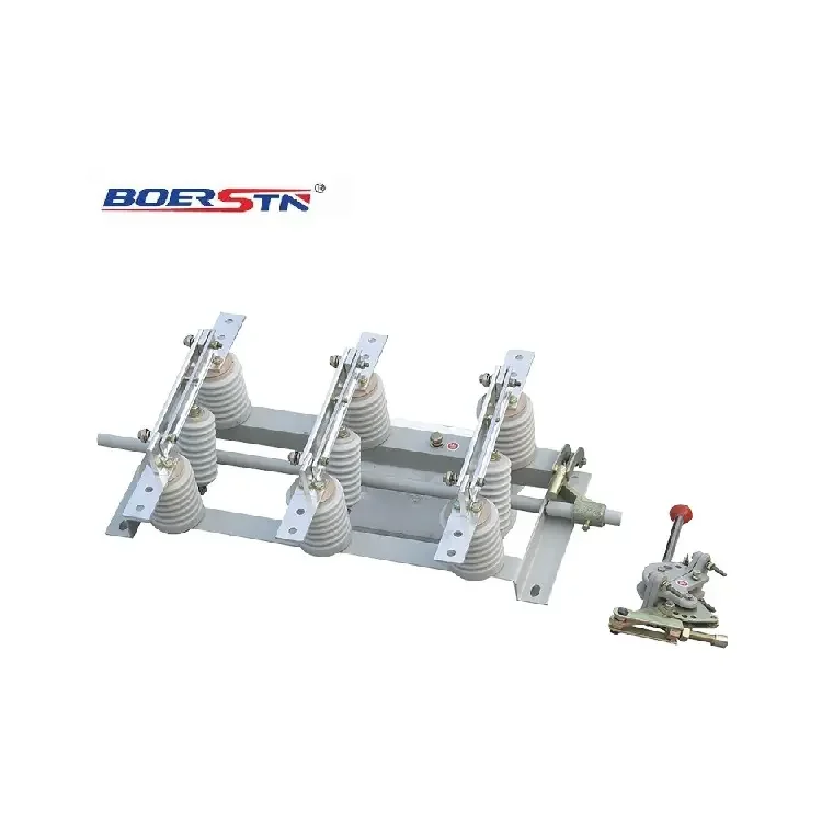 Specializing in the production of GN19-12C/630A indoor high voltage isolation switch 400A panel type knife gate disconnecter