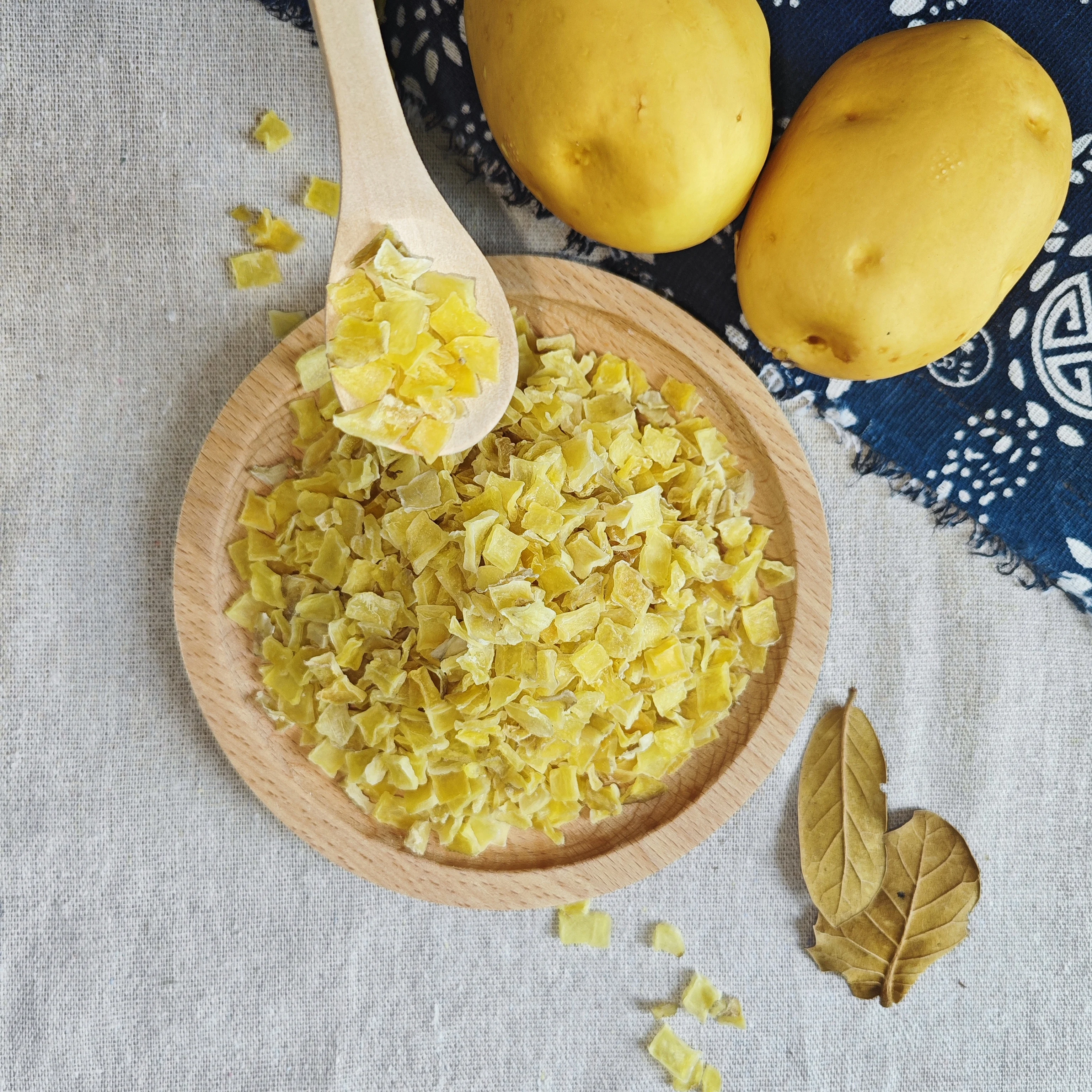 High Quality AD Dehydrated Potato Snow White Dried Potato Flakes for Making Mashed Potato