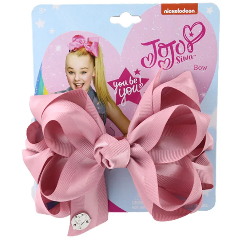 Wholesale High Quality Hsir Clip 5 Inch Beautiful Jojo Siwa Big Bows Hair Accessories Baby Jojo Siwa Hair Bows For Girls Party