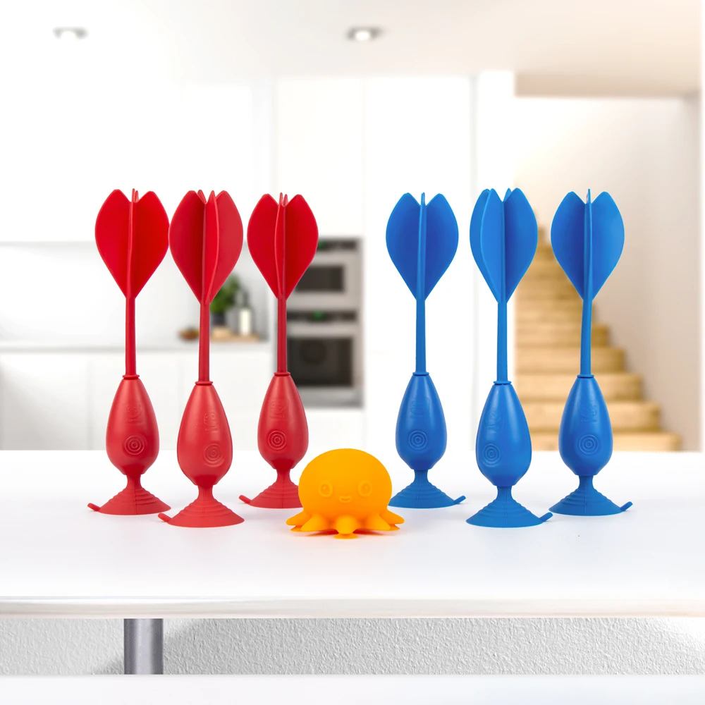 CE/CPC Certified Fun Throwing Dart Toy indoor games for adult Play game With Silicone Dart Sets Interactive Indoor Dart Game