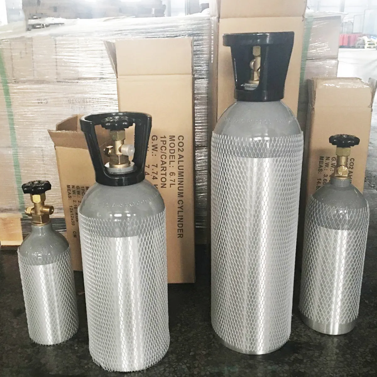 5L/10L/20L/40L для пива и вина алюминиевый цилиндр напитков CO2