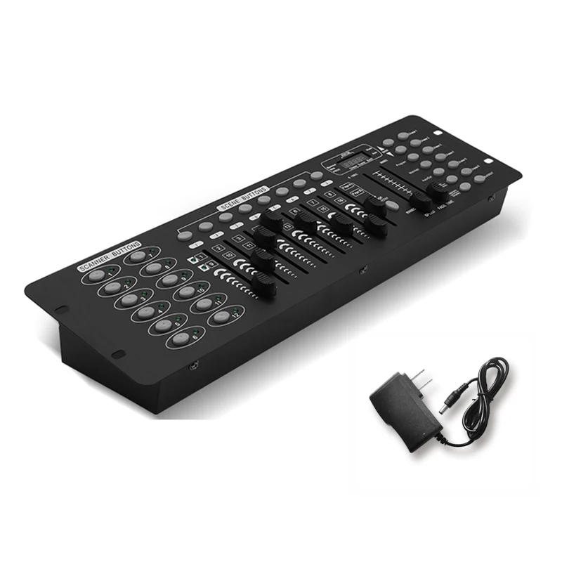 Оборудование для освещения сцены, большая консоль DMX и MIDI оператор 192 канала диско-контроллер света