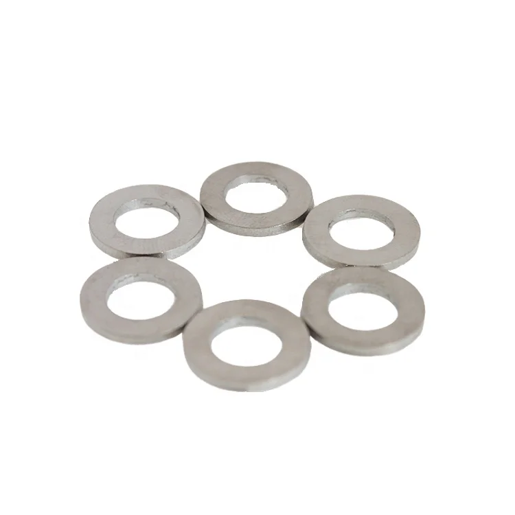 Corrosion resistant DIN125A M8 GR5 Ti-6al-4v titanium washer flat washer plain washer for industry