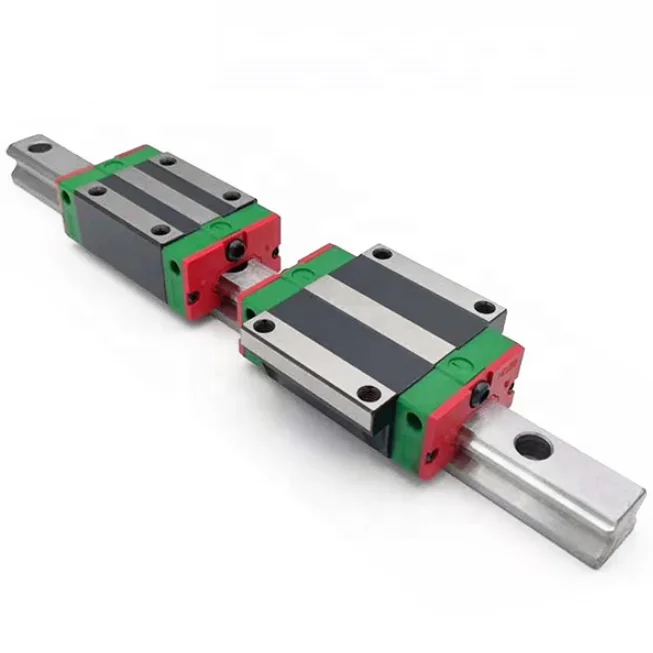 Low price linear guides carriage block HGW25CC HGH25CA 25mm linear motion guide rail HGR25R