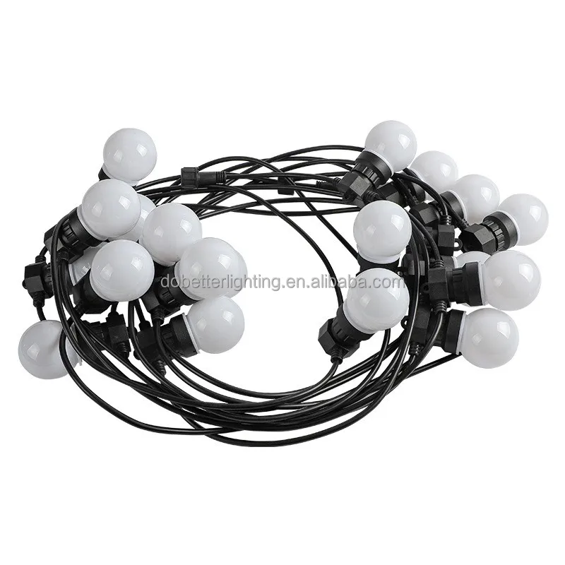 5m10m 20m LED G50 string light  Led String Light Decorative garland wedding Lights lamp Globe Bulb LED Chain Festoon String