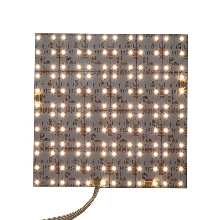 Rainbow Pulsating 5050 RGBW Flexible Backlight Led 24VDC Colorful Led Panel Light