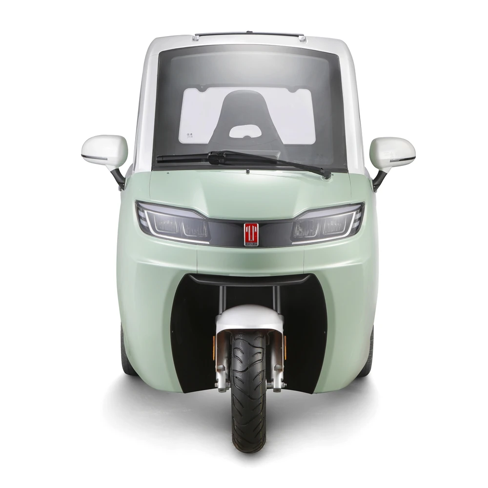 EEC COC approved 60V1500W 58Ah battery 3 wheel 2 seater mini ev electric car