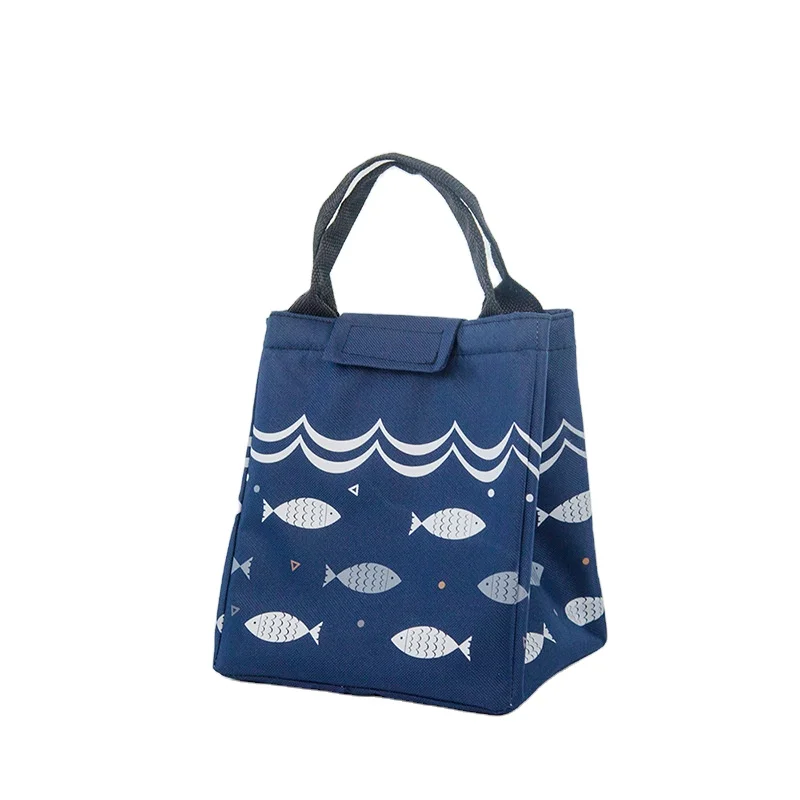 Custom eco friendly reusable insulated lunch food picnic packet take-out cooler bag