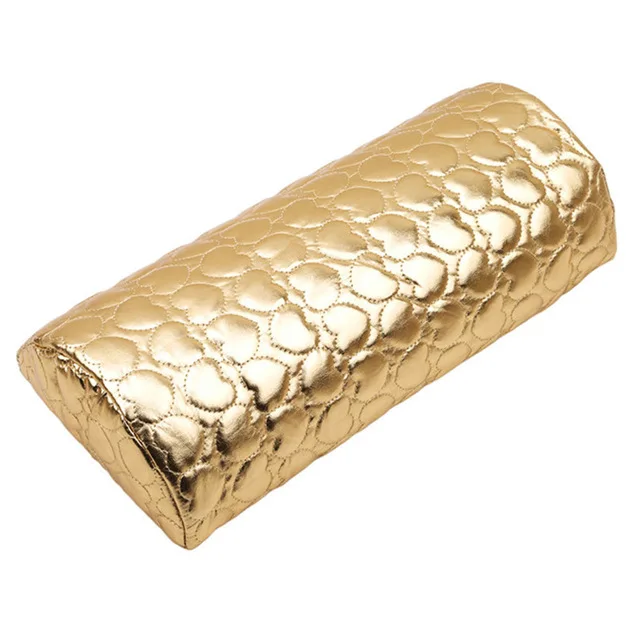 Nail Supplier Waterproof Red PU Cushion Wrist Pad Arm Rest With Mat Nail Art Cushion Hand Pillow for Manicure
