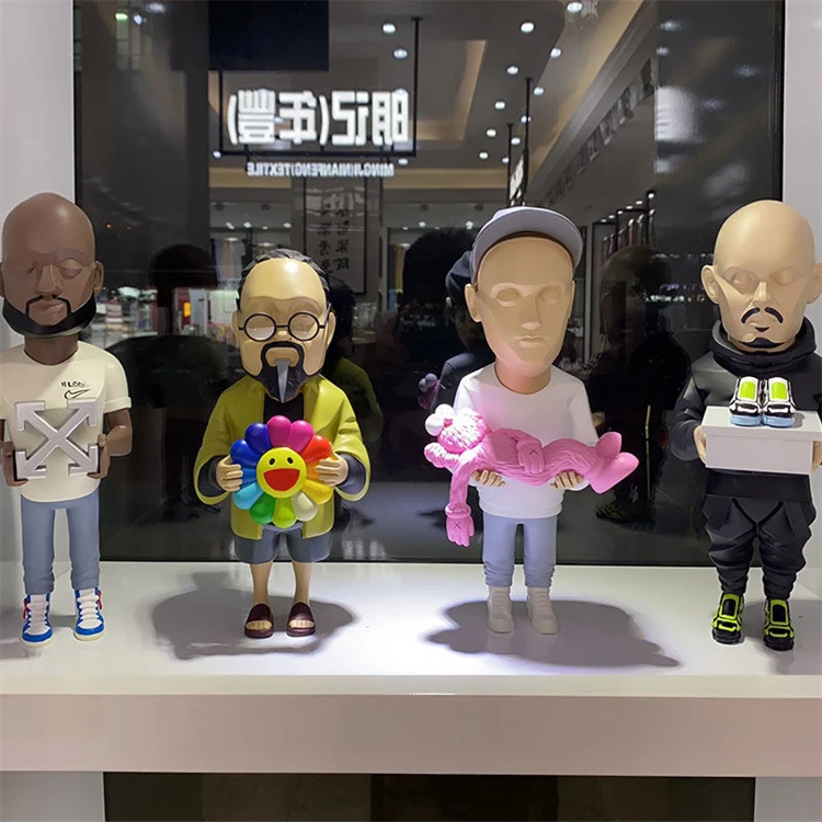 New Arrival 400% Bearbrick Trend Manager Fashion Action Figures Of Home Decoration For Gift