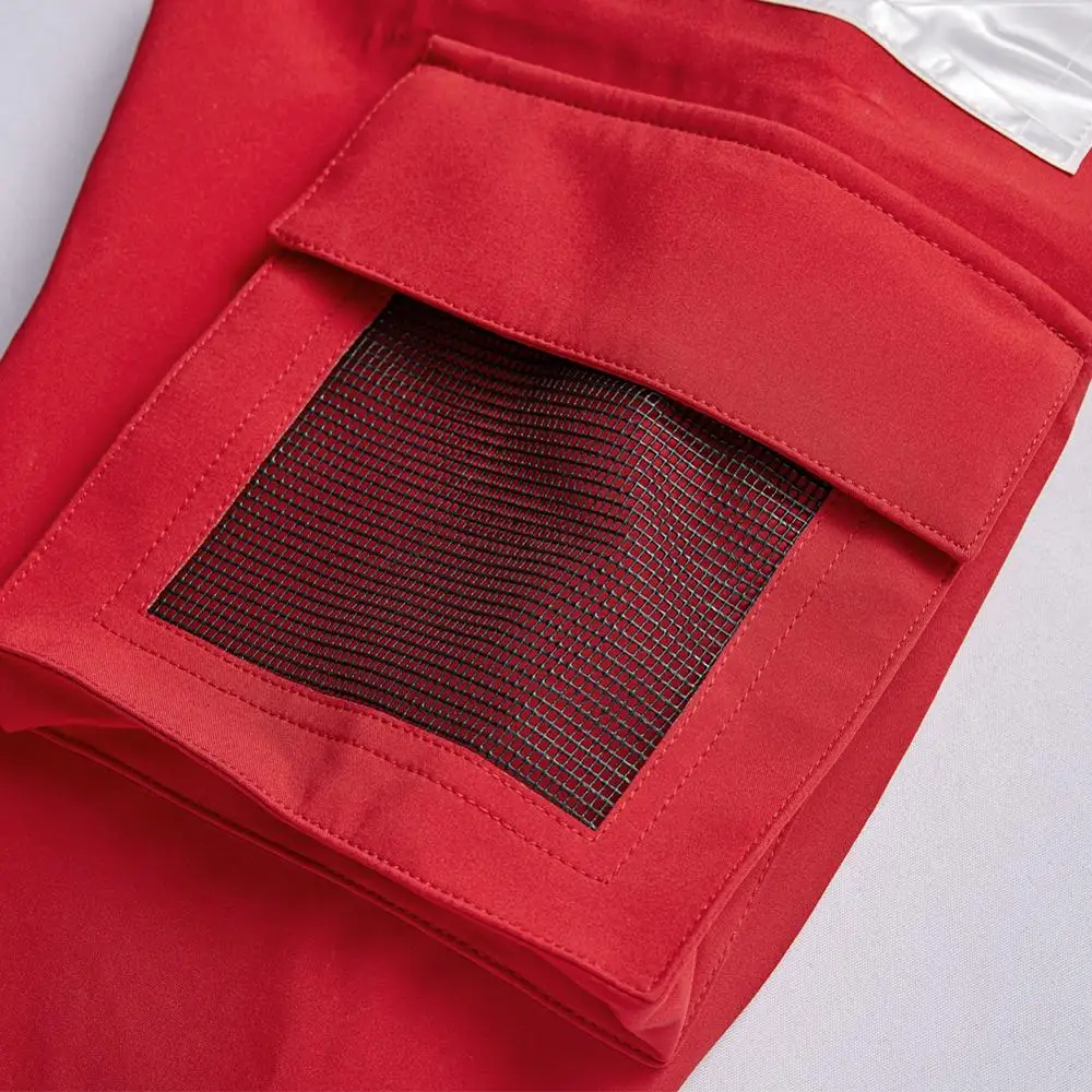 Мужской уличный спортивный байдарный сухой костюм дышащий на молнии спереди водонепроницаемый со светоотражающей полосой Парусная Одежда