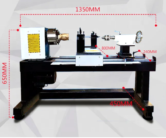 CA-26 wood ring lathe cnc wood turning machine for wooden beads