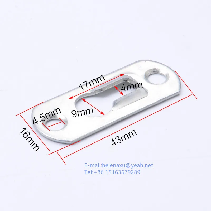 Metal Hangers Fasteners for Picture Frame Mirror Frame Cabinet Bracket Keyhole with screws