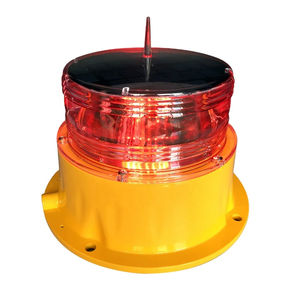 Factory price solar powered aviation obstruction warning light LB-AOB03 light sports aviation
