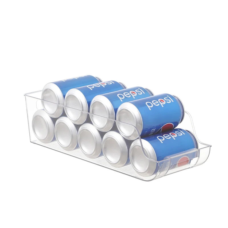 CY Clear Vegetable Food Refrigerator Drink Storage Box Acrylic Organizer Kitchen Plastic Refrigerator Organizer Bins