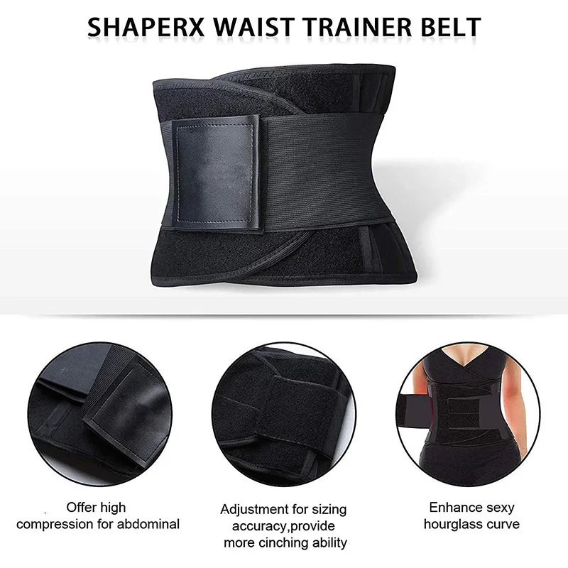 High Quality Women Waist Trainer Fitness Sauna Slimming Belt Shaping Girdles Shapewear Modeling Strap Body Shapers for Women