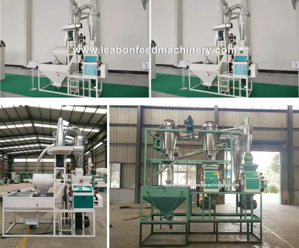 Factory Provide Electric Grain Grinder Maize Milling Machine Small Flour Mill Machine for Homeuse