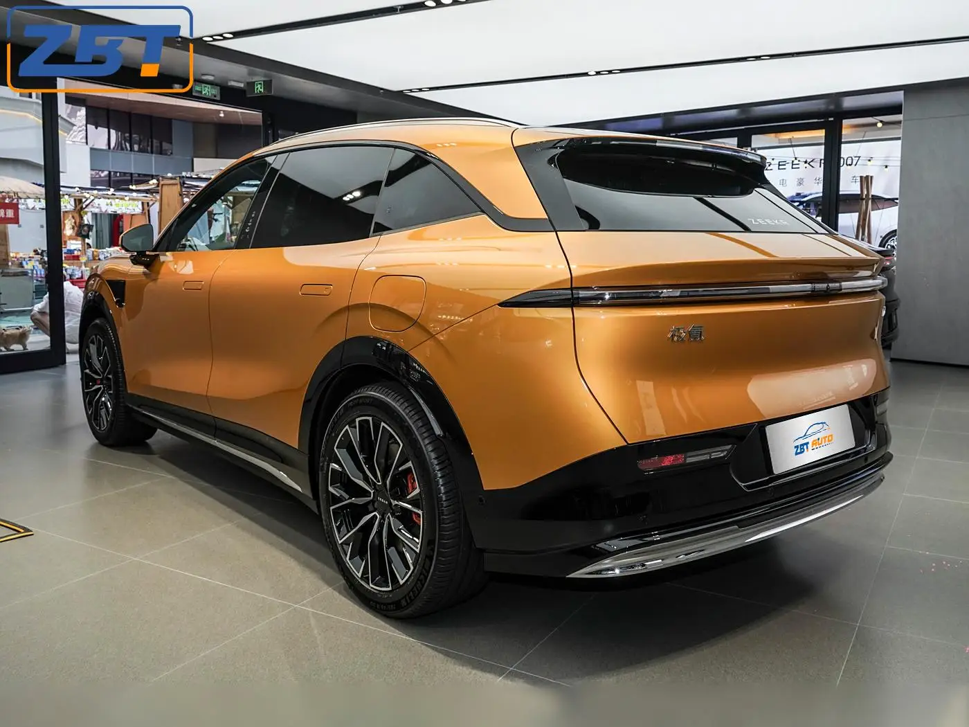 2025 Chinese New Energe SUV Model Geely Zeekr 7X 4WD Long Cruising Range Luxury Pure Electric