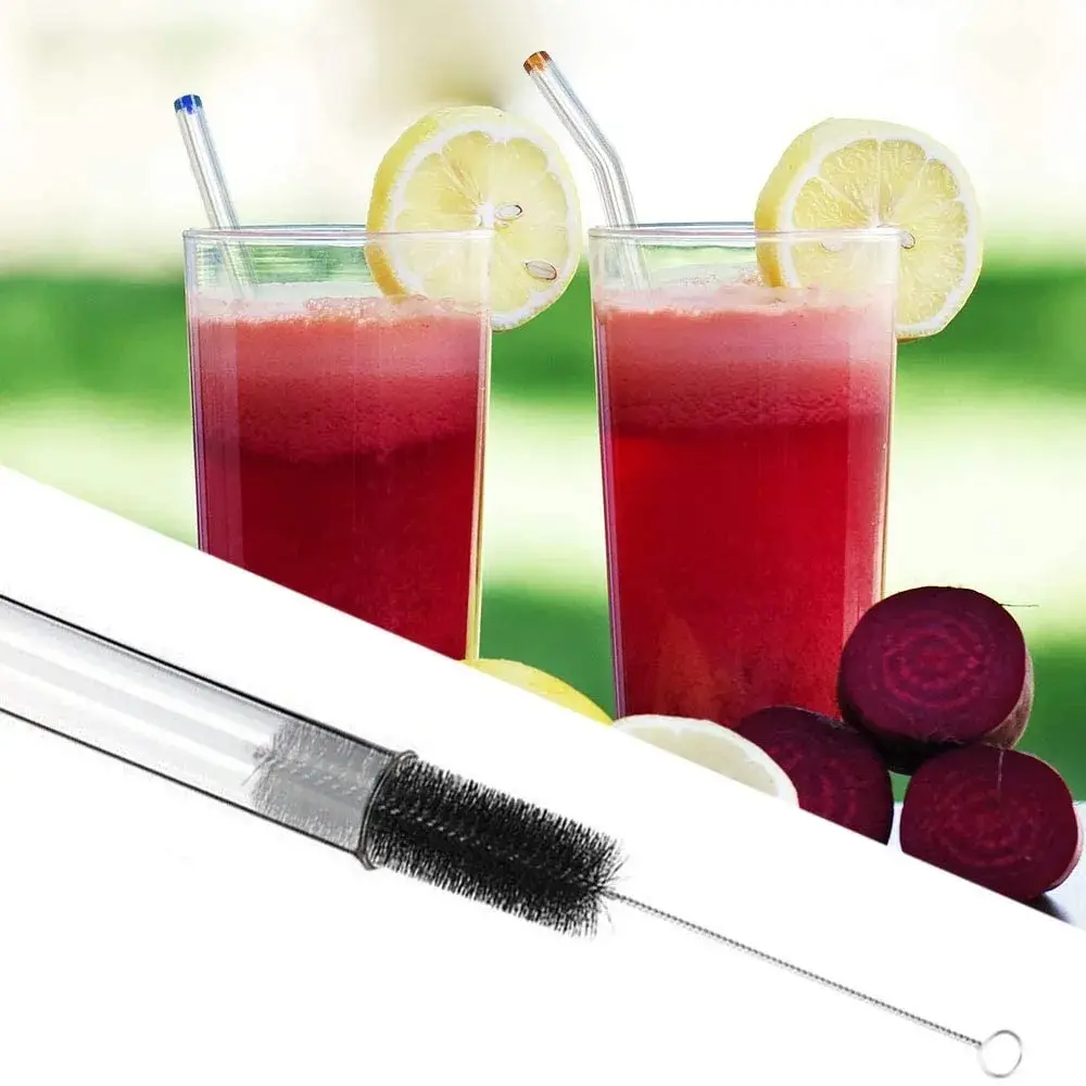 Wholesale cheapest in bulk shisha accessories hookah cleaning brush Wire nylon stainless steel straw brush