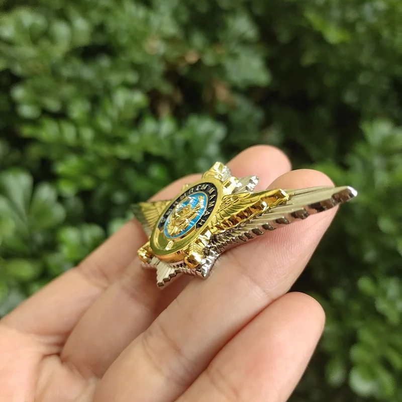 Factory Wholesale BTS Customized Metal Enamel Pin Badge 3D Design Silk Screen Printing Brass Commemorative Birthday Pin for Gift