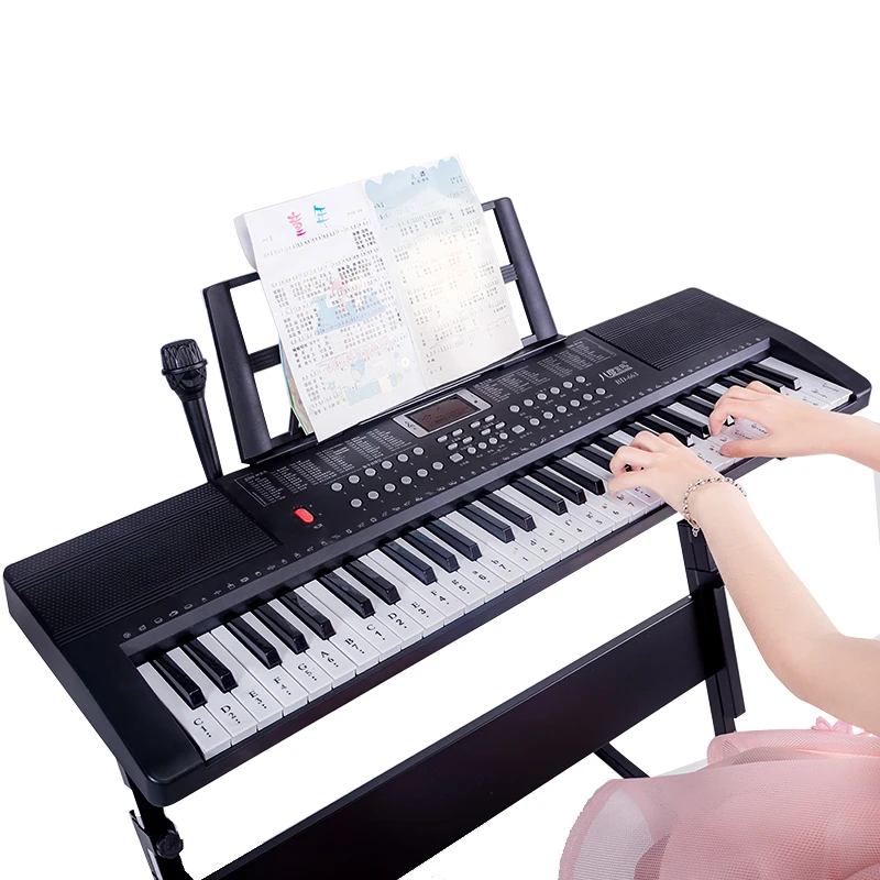 Children Music Digital Organ 61 Keys Electronic Organ High Quality Chinese Musical Instruments Piano for School Use
