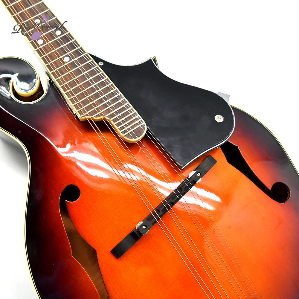 Wholesale Mandolina F Style Mandolin Musical Instrument Sunburst 8 String Acoustic Mandolin