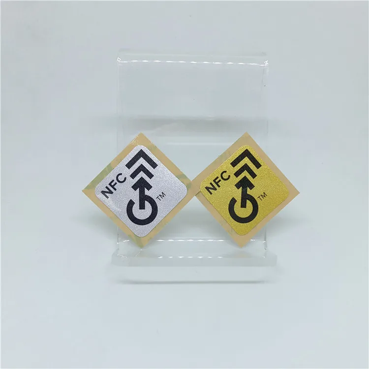
ISO14443A N-tag213 programmable rfid nfc tag 180bytes sticker NDEF encoding label 