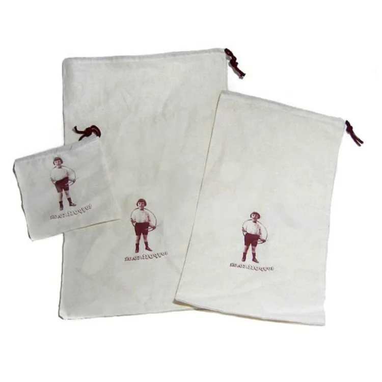 
JEYCO BAGS Customized logo most popular design small size recycled organic cotton drawstring bag for gifts 