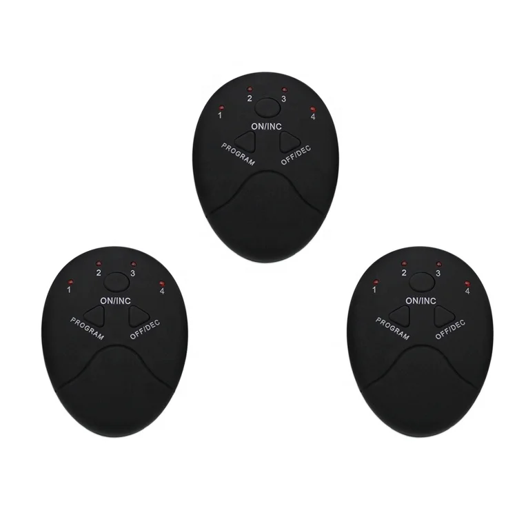 Электрический стимулятор мышц умный тренажер для брюшного пресса EMS Abs массажер для похудения тела шесть подушечек беспроводной стимулятор мышц EMS