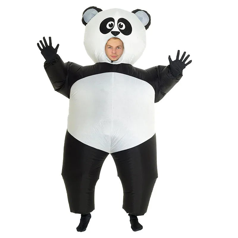 Inflatable Kids Panda Costume Girls Boys Inflatable Animal Halloween Costumes