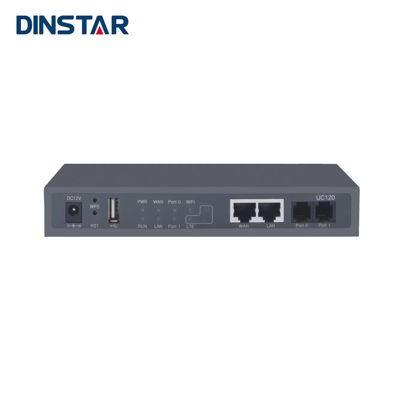 DINSTAR UC120 60 пользователей аналоговый телефонный sip voip gsm телефонный адаптер