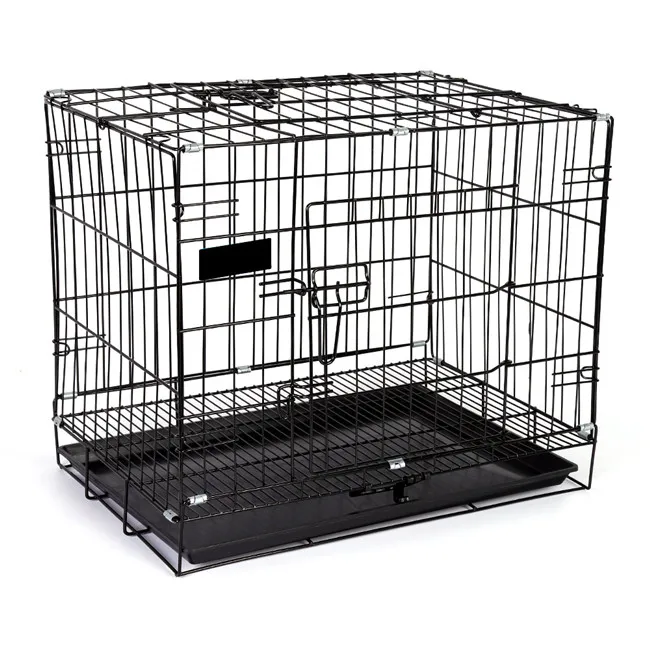 Rushed M Dog Crate Stackable Dog Cage Blue Heavy Duty Carbon Steel Dog Crate For Sale Pet Cage