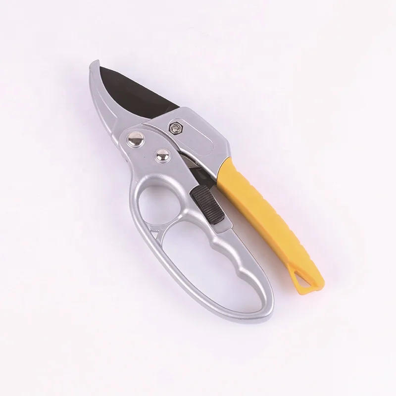 Wholesale labor-saving fruit branch scissors gardening scissors  fruit tree branch pruning scissors Ratchet pruning shears