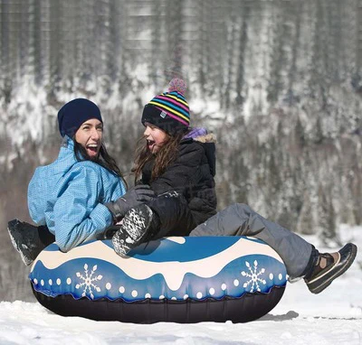 Hot selling  high quality winter adult  use inflatable wholesal snow tube & sled