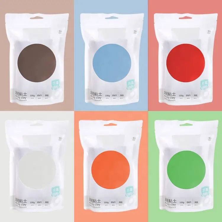 Wholesale Air Dry Soft Clay Colored Super Light Clay for Kids Education Toy