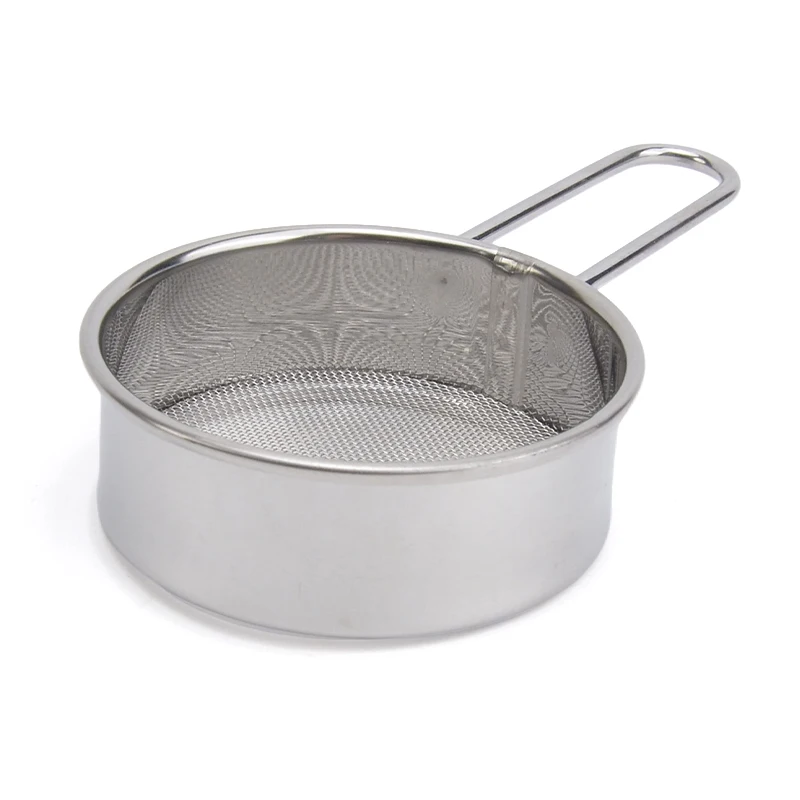 Hot Selling Stainless Steel Flour Sieve Mesh Powdered Sugar Sieve Household Kitchen Mesh Sieve For Baking