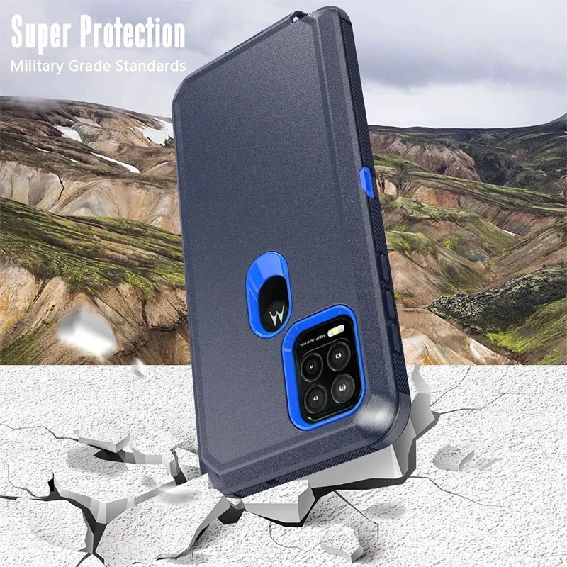 Holster Defender Cell Phone Case for Motorola Edge 30 pro Plus 20 Fusion Funda Heavy Duty Shockproof Protective Back Cover