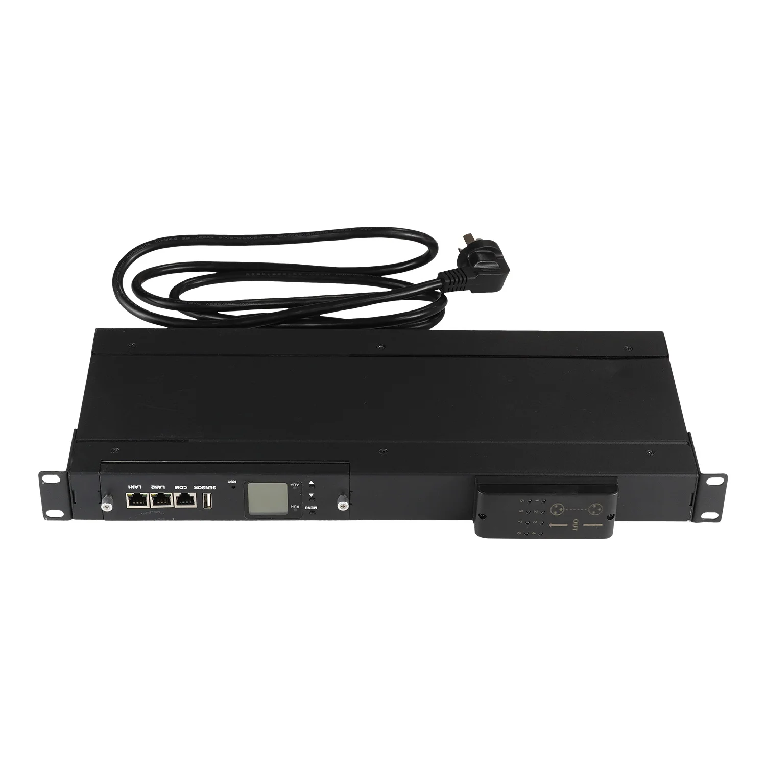 Пульт дистанционного управления и мониторинга smart IP PDU и Basic PDU Интеллектуальный PDU установлен в серверной стойке и сетевых шкафах