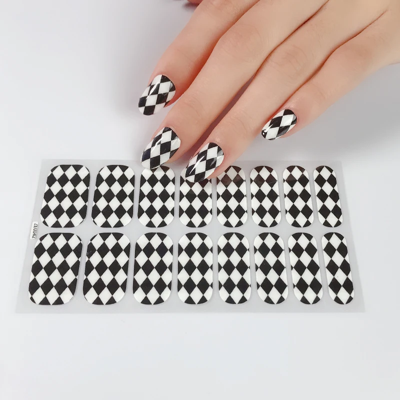 RTS Glowing In The Dark Gel Nail Sticker Christmas Nail Art Design Green Color Private Label In Stock