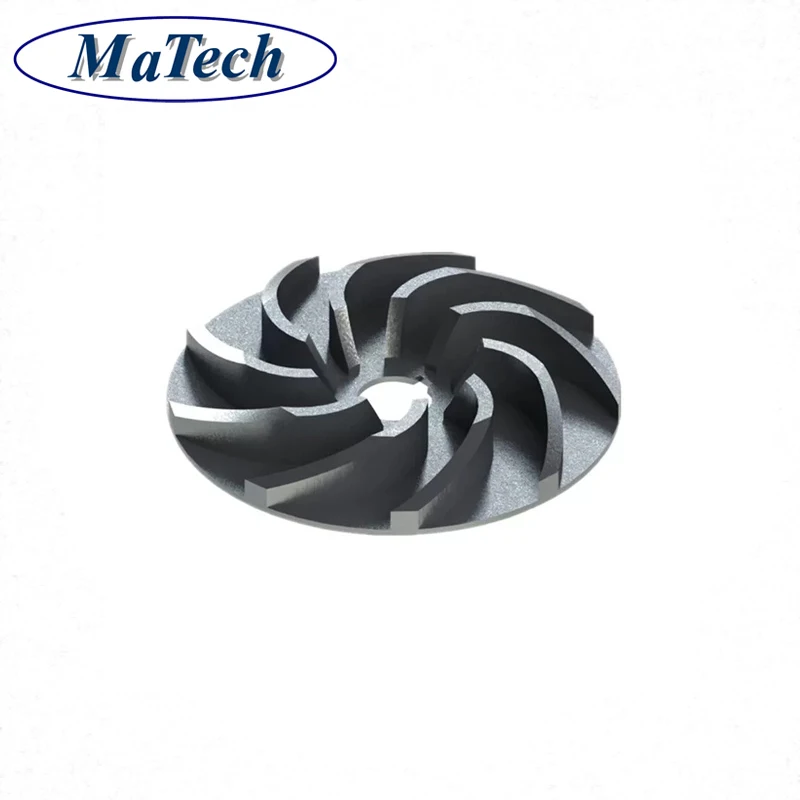 Metal Fabrication Precisely OEM Cast Iron Pump Impeller Casting