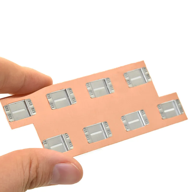 WELLGO Grounding Nickel Cuivre 18650 Busbar Bending Punching Cutting Machine Copper Ferrules Braided Busbar