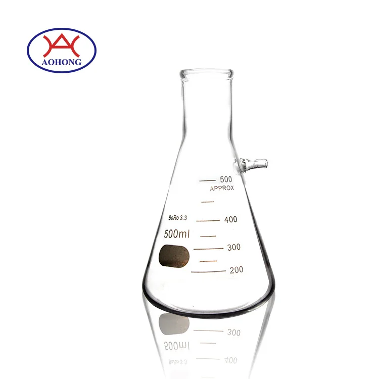50ml 250ml 500ml 1000ml Pyrex Glass Beaker Erlenmeyer Flask for Laboratory
