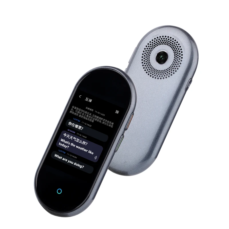 Language Translator Device Offline Portable Instant Voice Smart Electronic Pocket Translation Devices Real Time Translation
